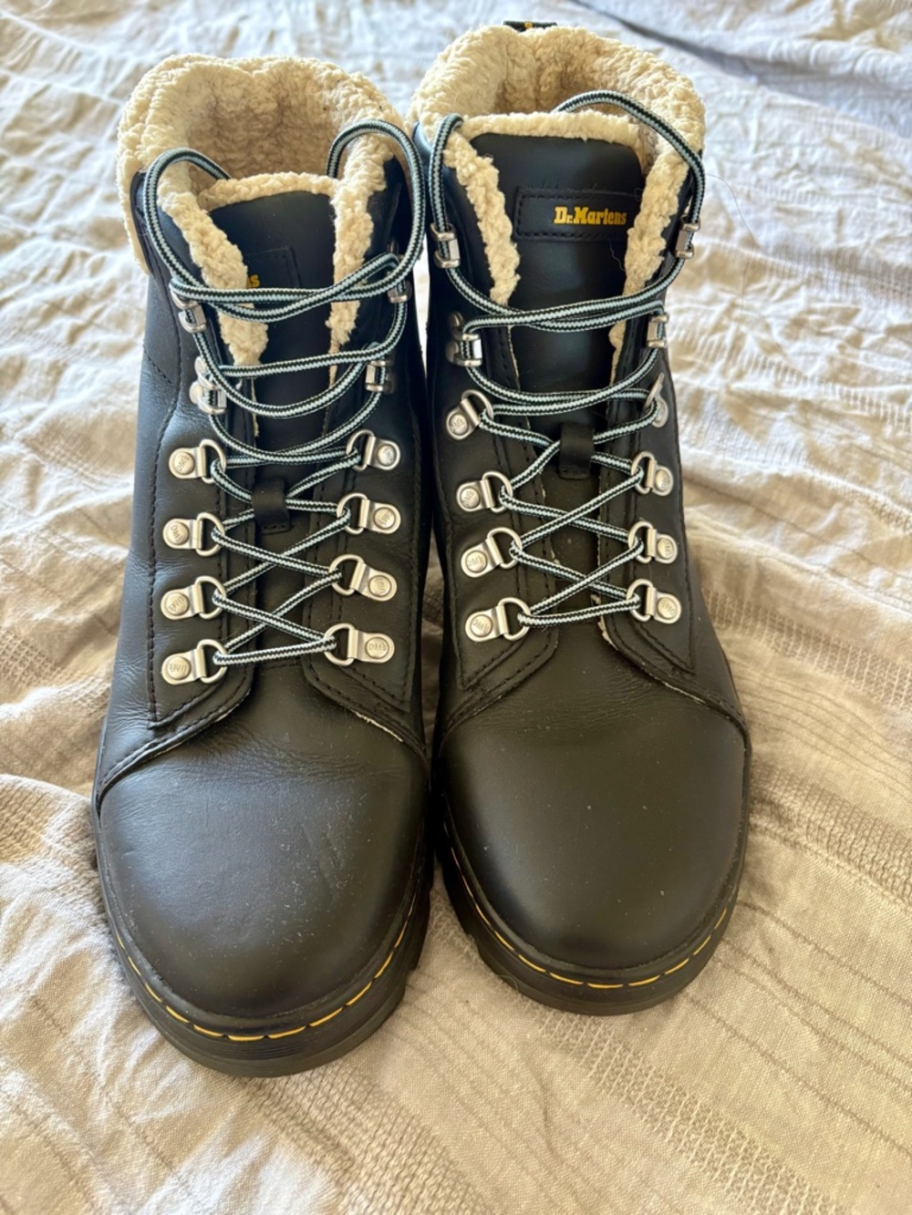 Dr. Martens Combs Fur Lined Boots